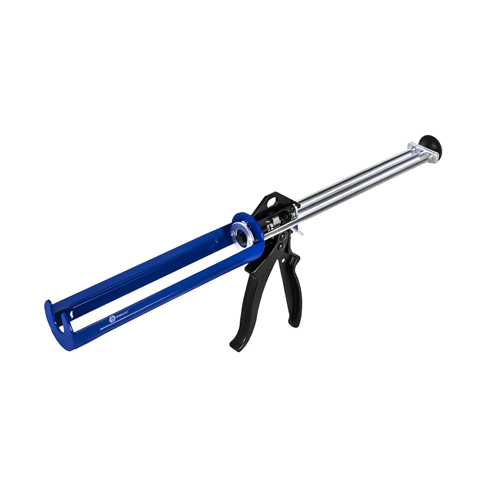 Пистолет для хим. анкеров 300 мл (скелетный стальной корпус, 3-х шток. поршень) КОБАЛЬТ 924-115