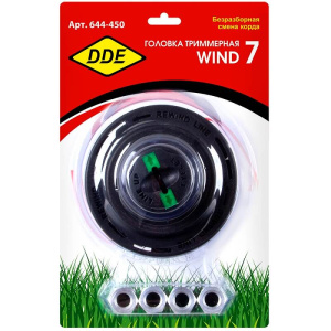 Головка триммерная DDE Wind7 (М8х1,25 прав., 3/8'' лев., 3/8'' прав., М10х1,25 лев.) 644-450