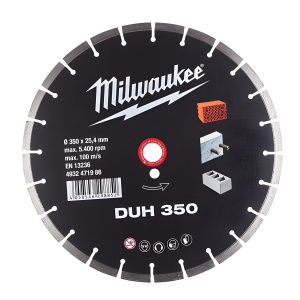 Диск алмазный DUH 350 мм MILWAUKEE 4932478707