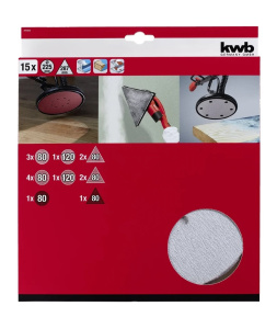 Набор оснастки для шлифования KWB (для шлифмашины Einhell TE-DW 225 X) 491065