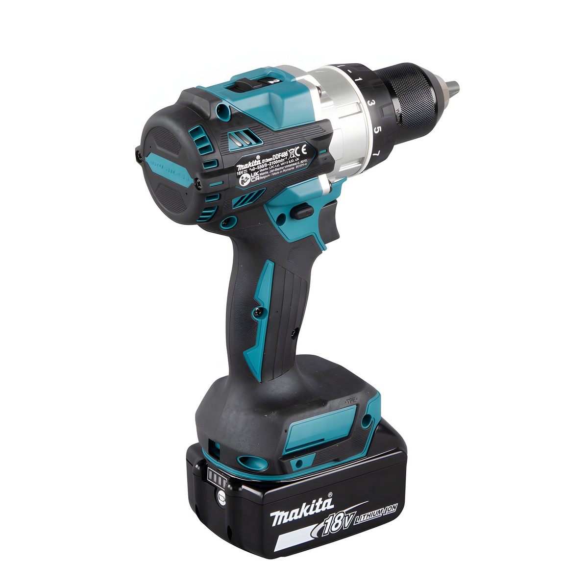 Дрель аккумуляторная MAKITA DDF486RTJ