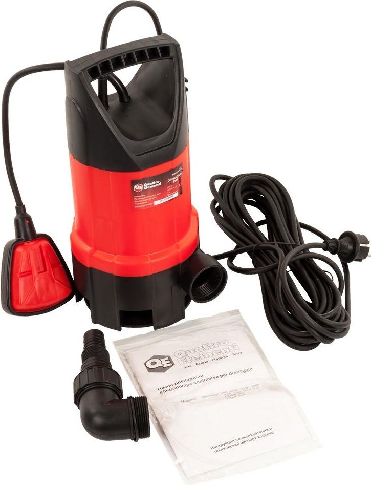 Насос дренажный QUATTRO ELEMENTI Drenaggio 550 F