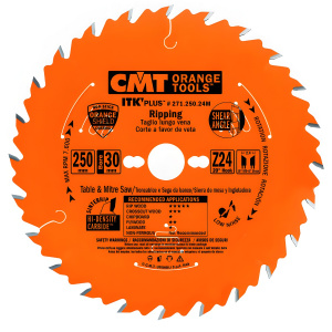 Диск пильный 250 x 2.4 х 30 мм 42T (дерево) CMT 271.250.42M