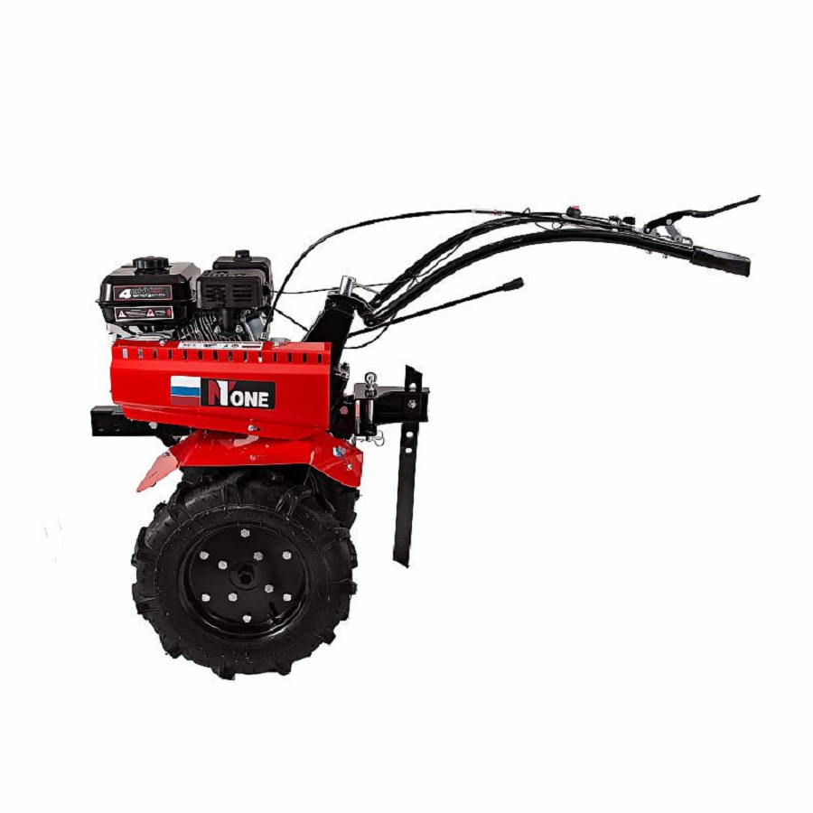 Мотоблок бензиновый Number One М-307 (7,8л.с.чугун.ред,4*10скор.3впер/1наз,пов/руль,шир.обраб.850мм,