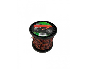 Леска 2.0 мм х 167 м (витой квадрат) BRAIT 200167SQTW (бухта)