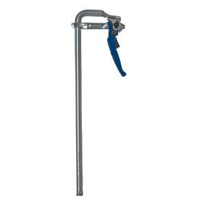 Струбцина F-образная 120 х 600 мм, кованая, рычажная КОБАЛЬТ 249-099