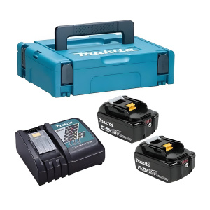 Набор (DC18RC + BL1840B - 2 шт., 4.0Ah, кейс MakPac) MAKITA 198310-8