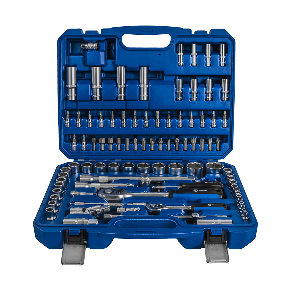 Набор инструмента, универсальный (94 предм., 1/2'', 1/4'', кейс) КОБАЛЬТ 919-647