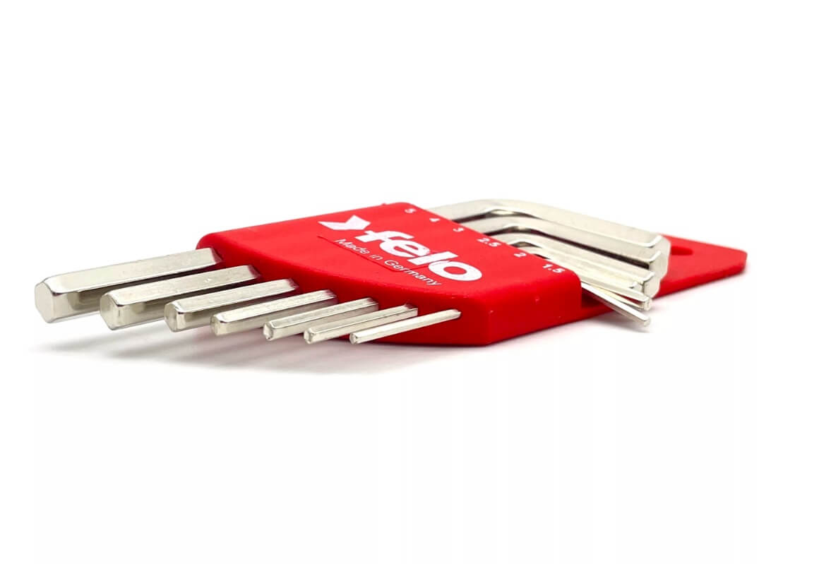 Набор ключей Г-образных коротких, 7 шт. (HEX 1,5 - 6,0 мм) FELO 34500711