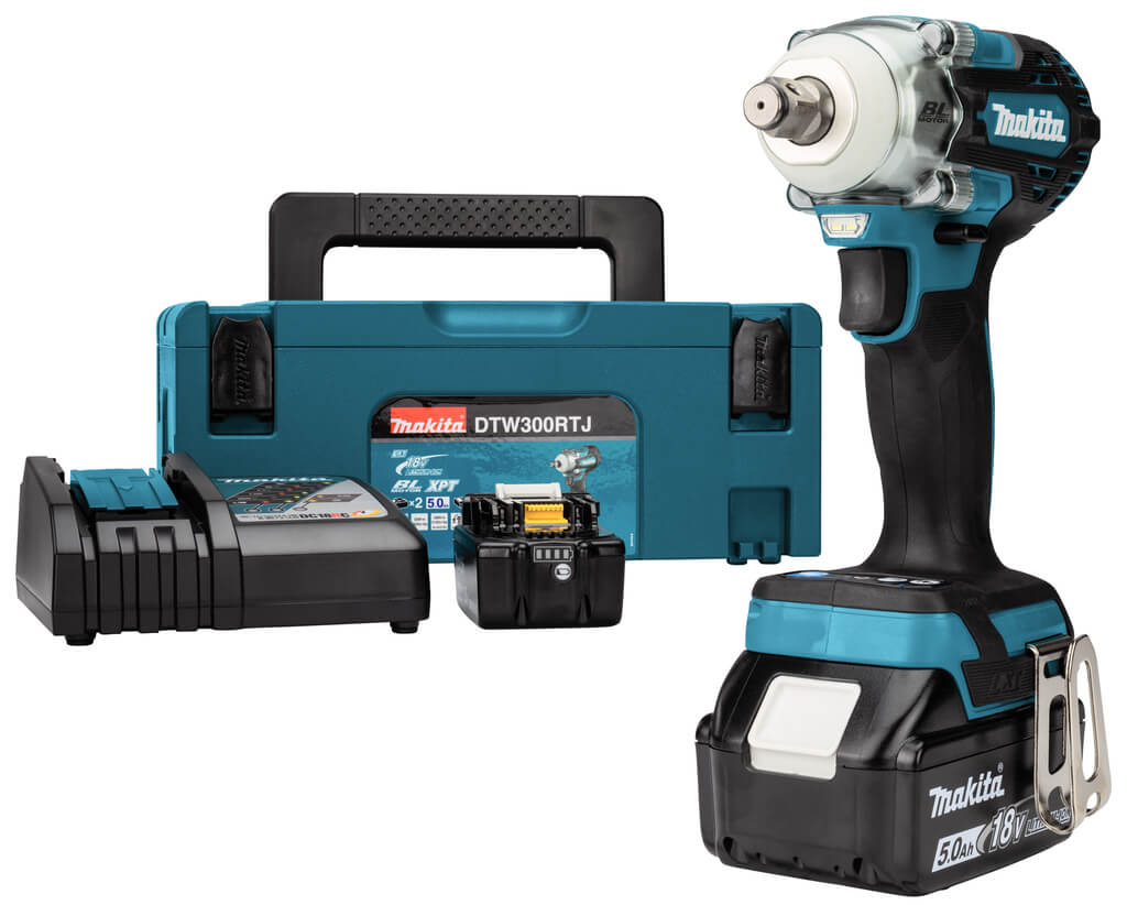 Гайковерт аккумуляторный ударный MAKITA DTW300RTJ
