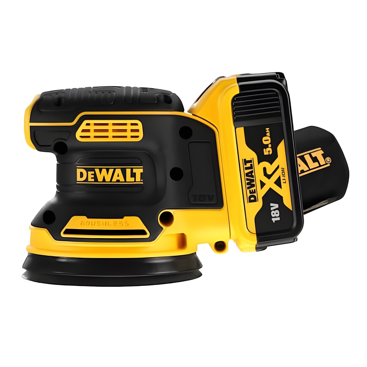 Шлифмашина эксцентриковая аккумуляторная DEWALT DCW210P2-QW