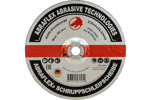 Диск обдирочный 230 х 6,0 х 22 мм A240R Standart BF (металл) ABRAFLEX