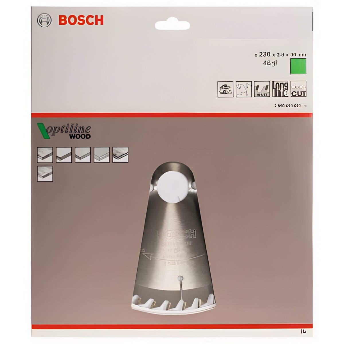 Диск пильный 230 х 30 мм 48T Optiline BOSCH 2608640629