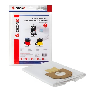 Пылесборник синтетический OZONE MXT-301, 1 шт. (для пылесоса DeWalt)