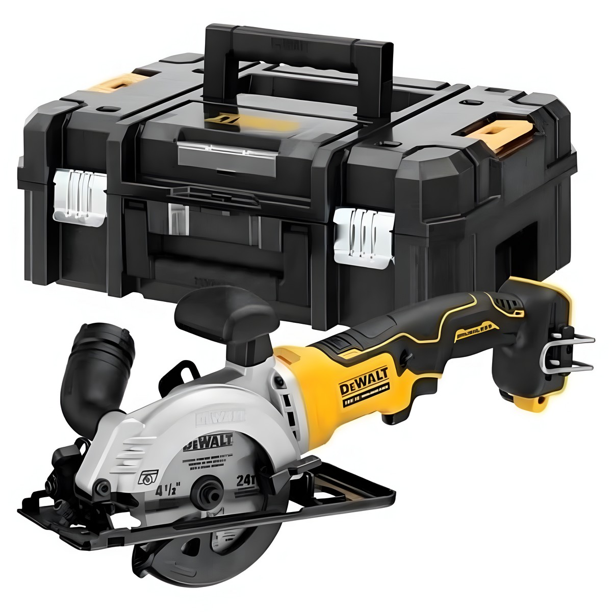 Пила дисковая аккумуляторная DEWALT DCS571P2-QW
