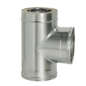 Тройник ЗИ 90 гр. ДМК D150/230 (с изоляцией) сталь 321/439