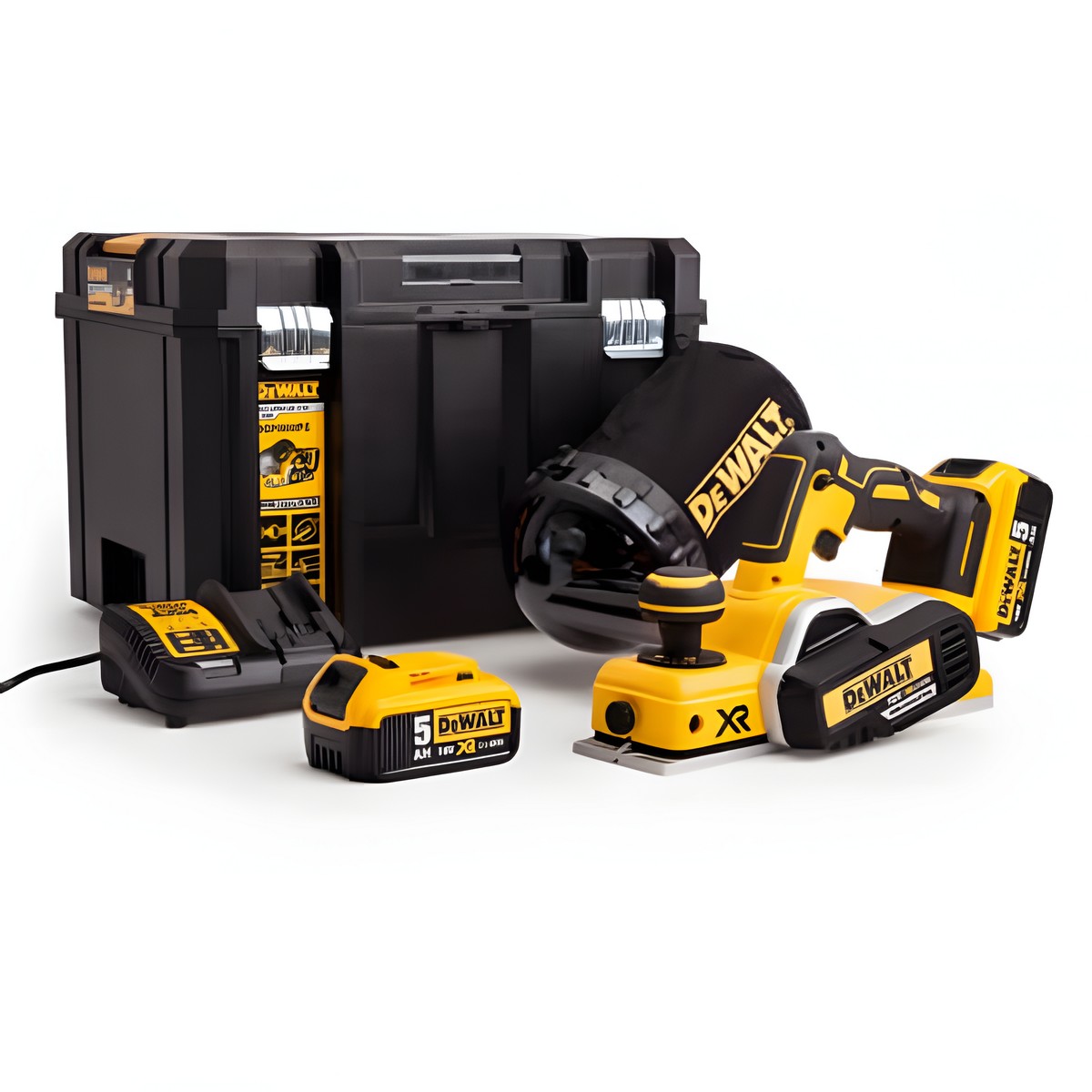 Рубанок аккумуляторный DEWALT DCP580P2-QW