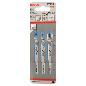 Полотно пильное T 218 A Basic for Metal (3 шт.) BOSCH 2608631672