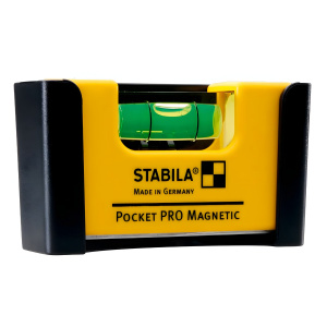 Уровень карманный Pocket Pro Magnetic (с чехлом) STABILA 17953