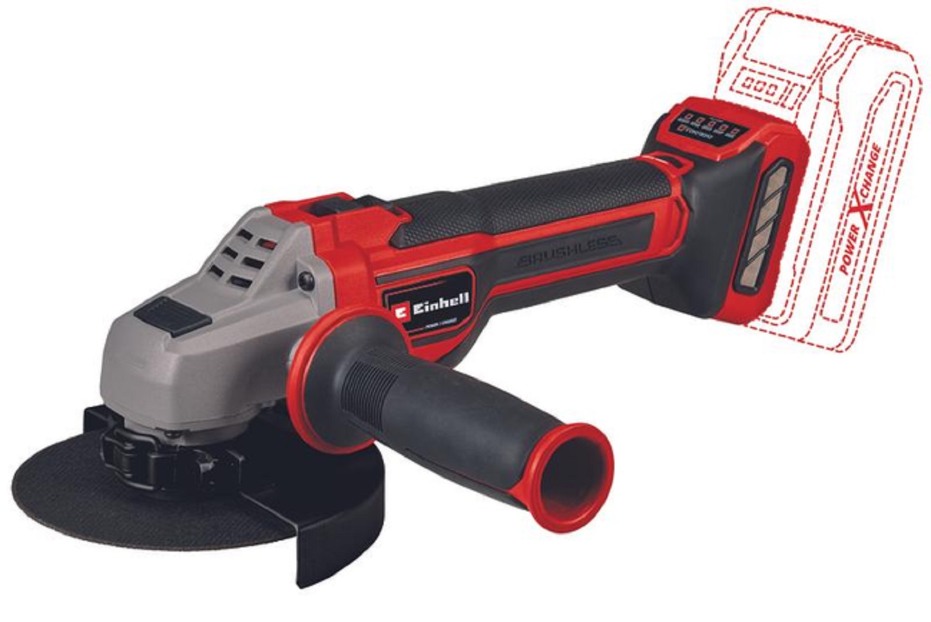 Набор аккумуляторного инструмента Einhell PXC (УШМ TP-AG 18/125 + Перфоратор TE-HD 18/12) 4431155SET
