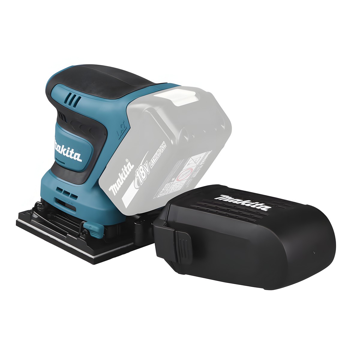 Шлифмашина вибрационная аккумуляторная MAKITA DBO480Z (без АКБ и ЗУ)