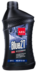 Масло AEG Semi Synthetic 1 л (полусинтетическое, для 2-тактных двигателей) 30615