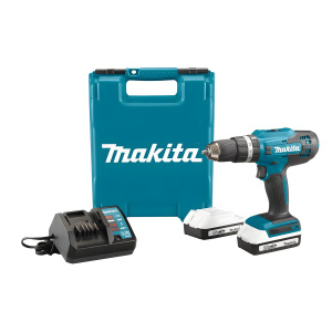 Дрель аккумуляторная ударная MAKITA HP488DWAE