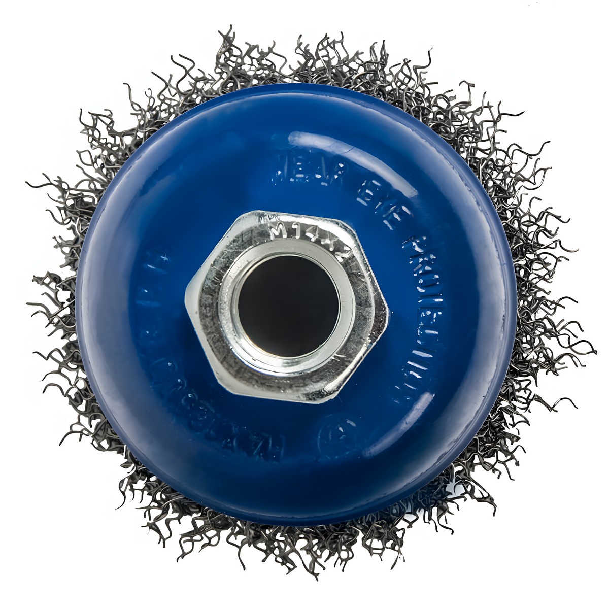 Щетка для УШМ 65 мм (чашеобразная, М14, сталь) ПРАКТИКА 032-423