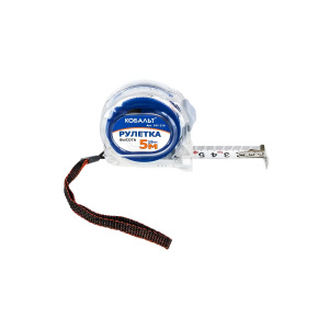 Рулетка 5 м х 19 мм Высота КОБАЛЬТ 247-279