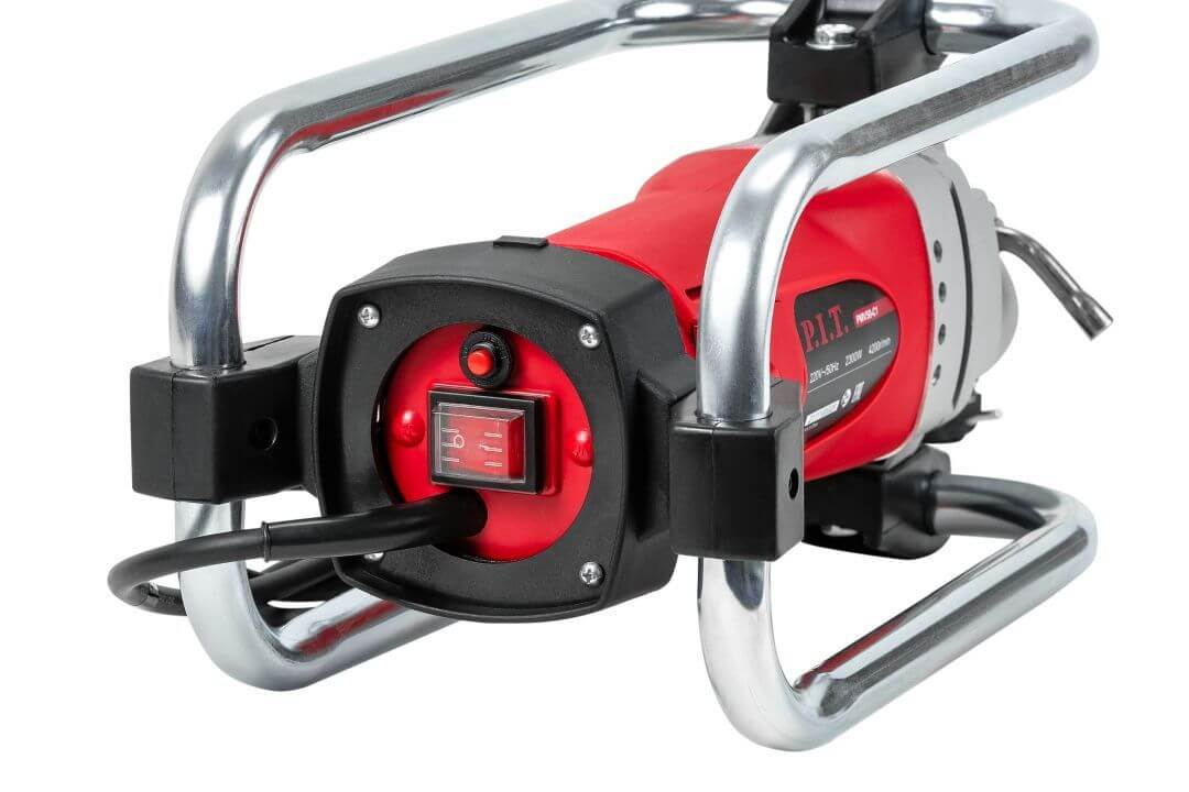 Вибратор электрический стационарный для бетона P.I.T. PMV50-C1 (без булавы)