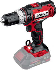 Дрель аккумуляторная ЗУБР ДШЛ-185 (без АКБ и ЗУ)