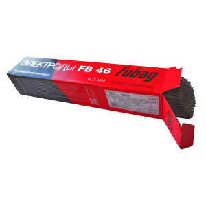 Электрод сварочный 3.0 мм FB46 (рутилово-целлюлозное покрытие, 5.0 кг) FUBAG 38868