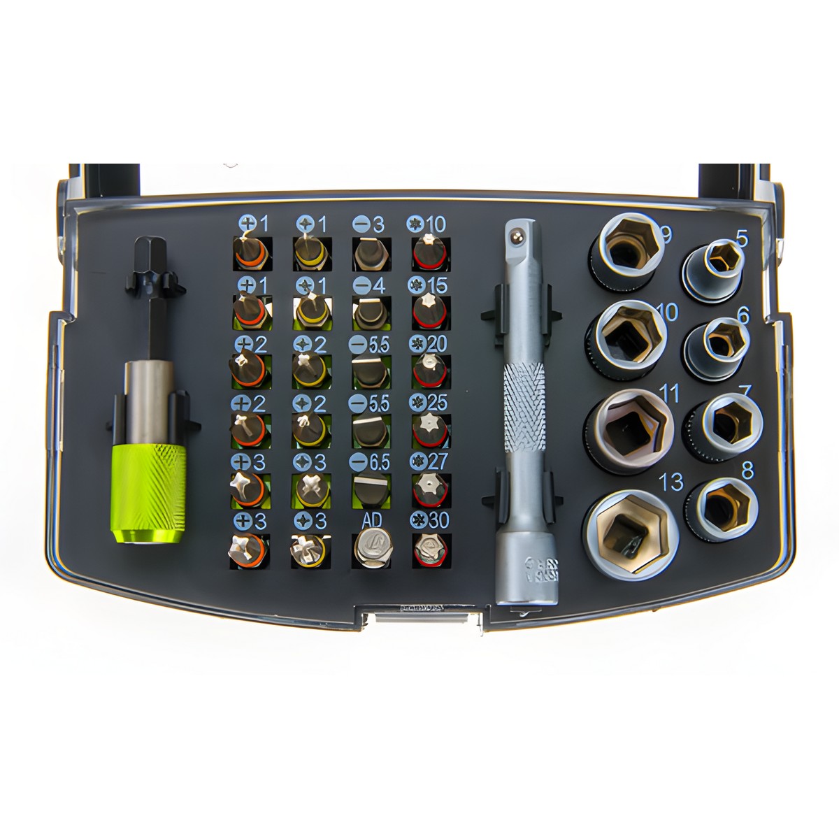 Набор насадок, 34 шт. ARMERO A440/034