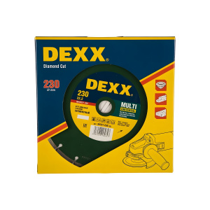 Диск алмазный 230 мм DEXX MULTI UNIVERSAL 36701-230_z01