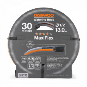 Шланг MaxiFlex 30 м, 1/2'' (13 мм) DWH 3115 DAEWOO
