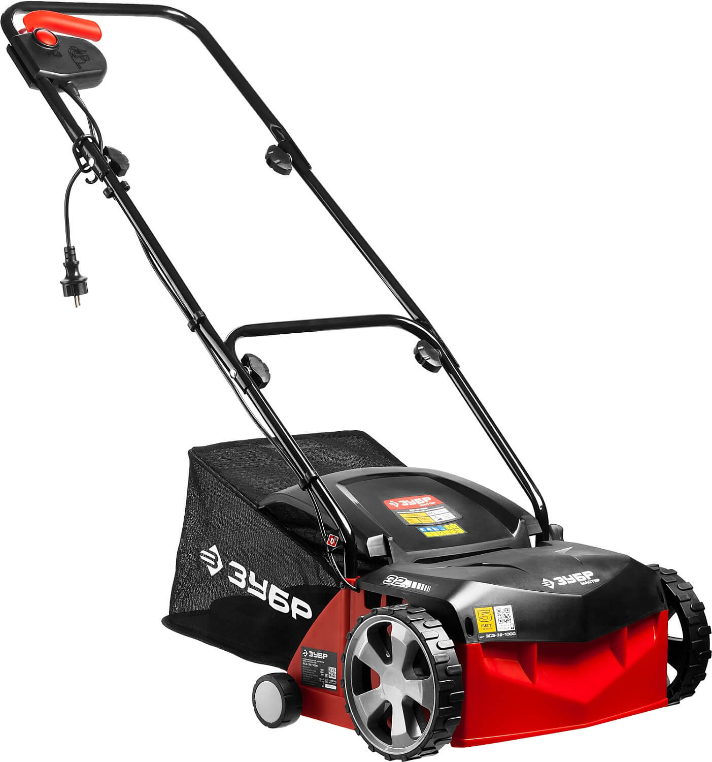 Скарификатор-аэратор электрический ЗУБР ЗСЭ-32-1000