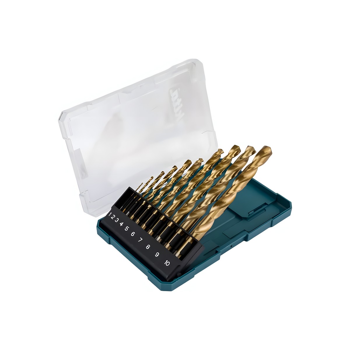 Набор сверл по металлу 10 шт. (1-10 мм) HSS-TIN Economy MAKITA D-72849