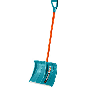 Лопата снеговая, пластиковый ковш 500 мм, фиберглассовая рукоятка GRINDA FIBER-500 39940