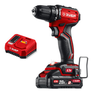 Дрель аккумуляторная ЗУБР ДБ-45-21 LMS