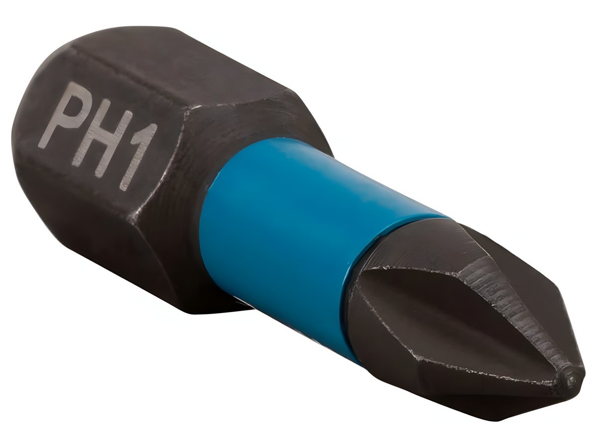 Бита PH 1 х 25 мм C-form (2 шт.) Impact Black MAKITA B-63600