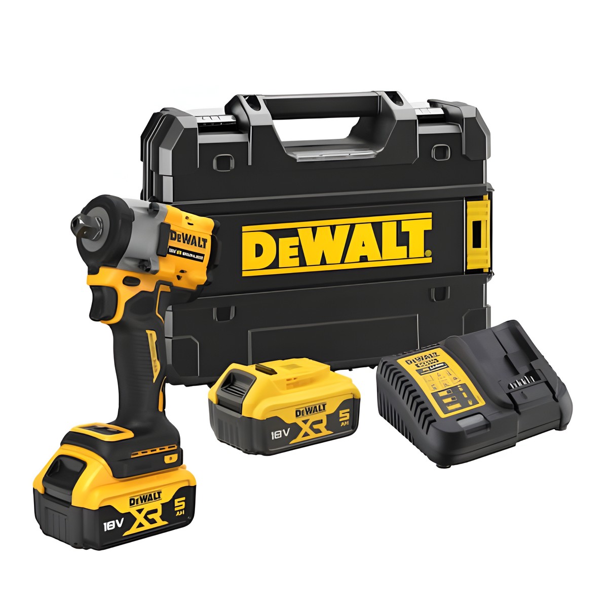 Гайковерт аккумуляторный ударный DEWALT DCF922P2T