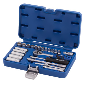 Набор инструментов 23 пр. (1/4'') КОБАЛЬТ 010201-23