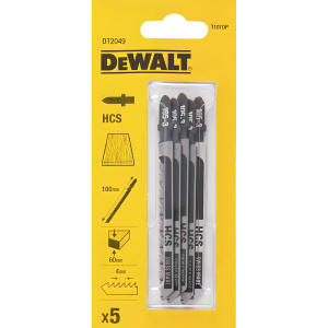 Пилки (5 шт., дерево/пластик) DeWalt DT2049