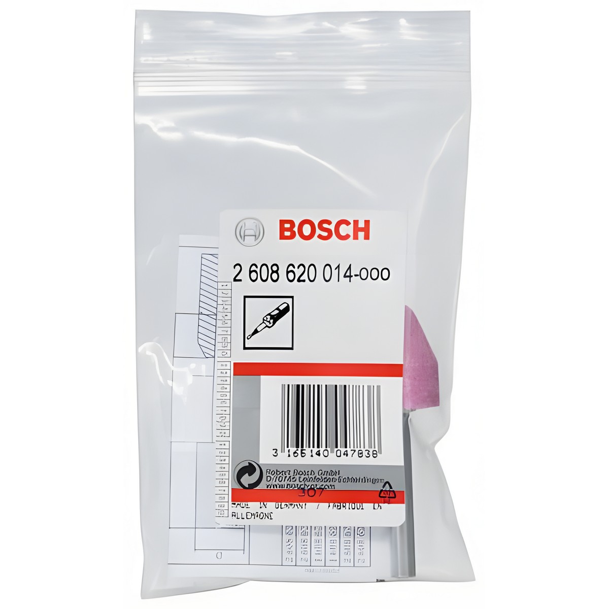 Шарошка конусная 20 х 25 мм P60 BOSCH 2608620014