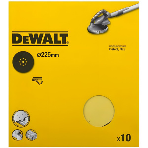Лист шлифовальный 225 мм P60 (1 шт., 8 отв.) DeWalt DT3164-QZ