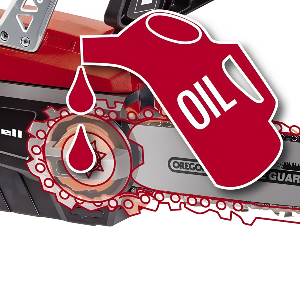 Пила цепная аккумуляторная Einhell PXC GE-LC 18/25 Li-Solo 4501761