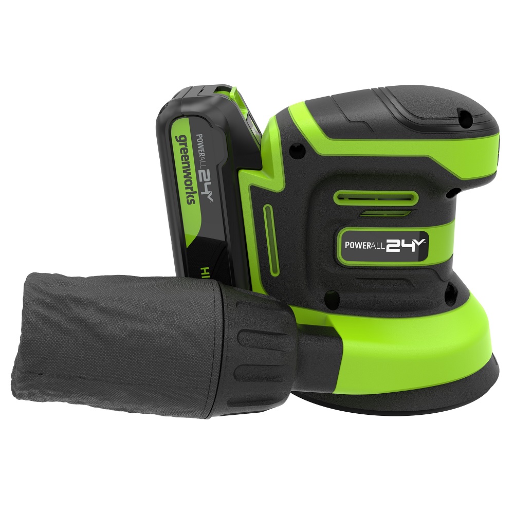 Шлифмашина эксцентриковая аккумуляторная GREENWORKS OS325 3100907CUA