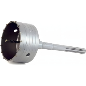 Коронка в сборе SDS-MAX с хвостовиком и центрирующим сверлом d110 Гранит 505110