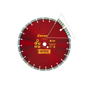 Диск алмазный PRO 500/25,4/10/4 мм Concremax (железобетон, бетон) CHAMPION C1627