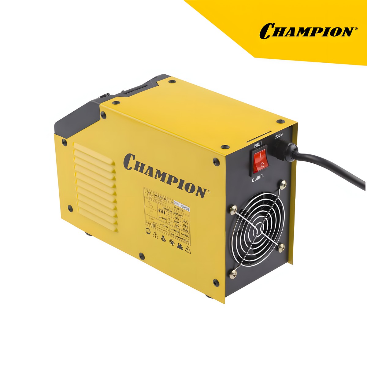 Инвертор сварочный CHAMPION IW-200/9.4 ATL